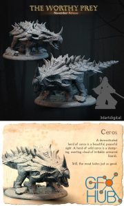 Wild Ceros – 3D Print