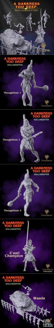 A Darkness Too Deep Hollowdepths – 3D Print