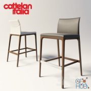Cattelan Italia Arcadia Bar Chair