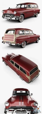 Pontiac Chieftain Deluxe Station Wagon 1953