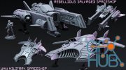 The Rebels Strike Back - Space Ships – 3D Print