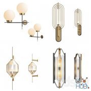Modern wall lamps collection