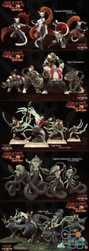 Heroes Infinite - Pirates Curse of the Dead Seas - Troops July 2022 – 3D Print