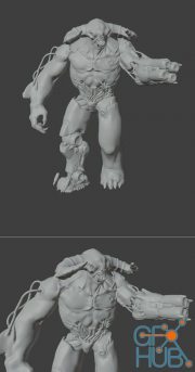 Doom - Eternal Tyrant – 3D Print