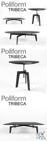 Poliform Tribeca Table Set x 3