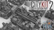 ArtStation Marketplace – CityKit: Sci-Fi Edition Part 2
