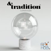 Tradition Marble table lamp
