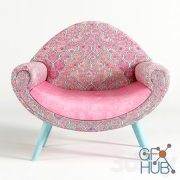 Armchair pink