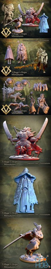 Village’s Hope Miniatures - April 2022 – 3D Print
