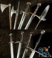 Unreal Engine Marketplace – FPS Medieval Weapons – Ultimate Pack