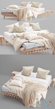 Magic linen bed
