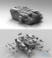 Prowler Heavy Battle Tank – 3D Print