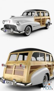 Hum 3D Oldsmobile Special 66-68 station wagon 1947