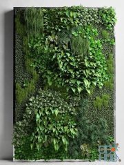 Realistic vertical garden