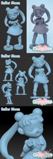 Sailor Moon – 3D Print