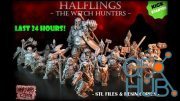 Halflings Witch Hunters – 3D Print