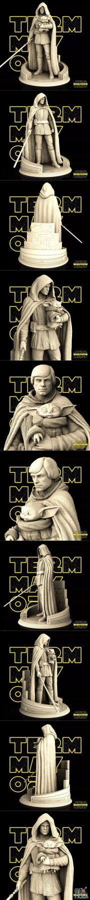 Star Wars – Luke Skywalker – 3D Print