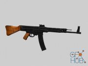 StG 44 Assault Rifle Hi-Poly