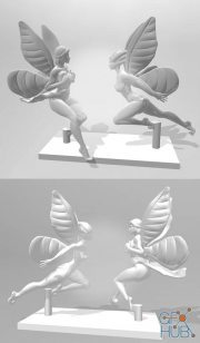 Tinkerbell & Wendy – 3D Print