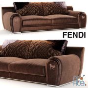 Sofa VARENNE by Fendi Casa