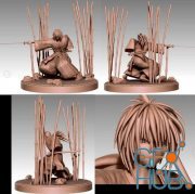 Kenshin Himura Battosai – 3D Print