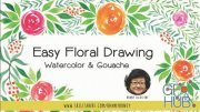 Skillshare - Easy Floral Drawing with Watercolor and Gouache