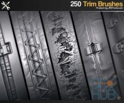ArtStation Marketplace – ZBrush – 250 SF Trim Brushes Vol.1