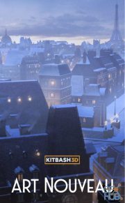 Kitbash3D – Art Nouveau