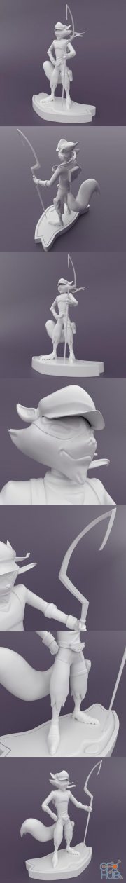 Sly Cooper – 3D Print