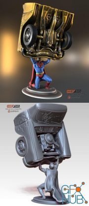 Superman Car Lift – 3D Print