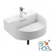 Sonar Small Washbasin 81634 by Laufen