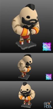 Street Fighter Zangief – 3D Print