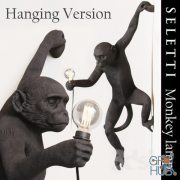 The Monkey Lamp Hanging Version