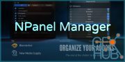 Blender Market – N Panel Manager v1.2