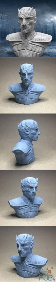 The Night King Bust Game of Thrones – 3D Print