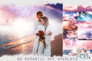 80 Romantic Sky Overlays, Pastel sky, sky overlay textures 256194