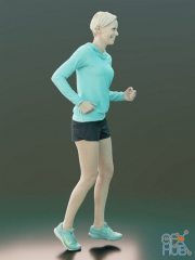 Sport Girl Ina (3D-Scan)