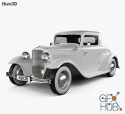 Ford Model B De Luxe Coupe V8 1932 car