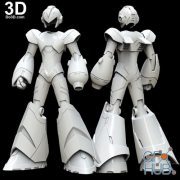 Mega Man X Armor Wearable Cosplay Prop Costume – 3D Print