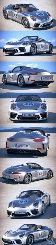 Porsche 911 Speedster 2019 Heritage car