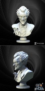 Joker Bust – 3D Print