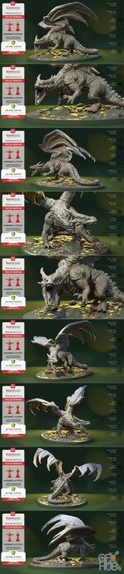 Mountain Dragon – 3D Print