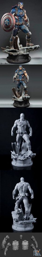 Captain Hydra – 3D Print