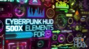 Videohive – Cyberpunk HUD Elements for After Effects