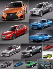 Car 3D Models Bundle Jan 2022
