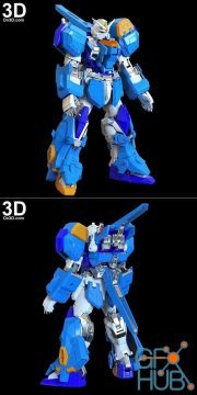 Duel Gundam Assault Shroud Full Body Armor – 3D Print