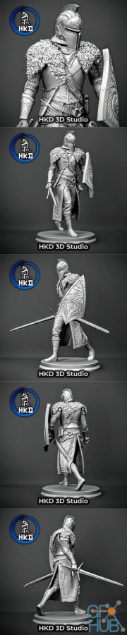 Dark Souls Faraam Knight Fanart – 3D Print