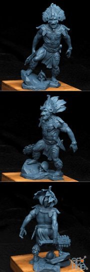 Aztec General – 3D Print