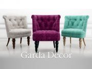 Velvet armchair by Garda Decor
