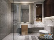 Modern bathroom interior 061